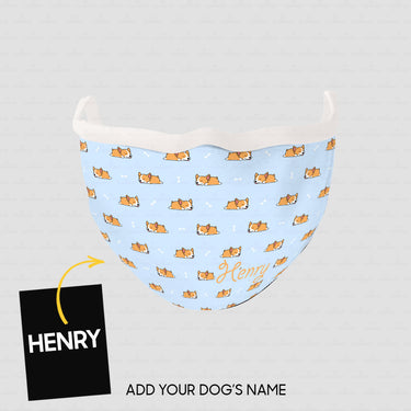 Personalized Dog Gift Idea - Cute Dogs 14 For Dog Lovers - Cloth Mask